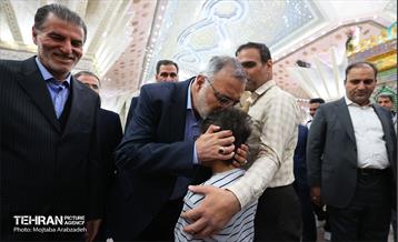 تجدید میثاق شهردار تهران با آرمان‌های بنیان‌گذار جمهوری اسلامی 7