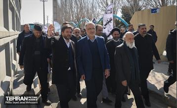 به وقت خدمت؛ تقاطع سه سطحی بزرگراه‌های شهید نواب و شهید تندگویان 14