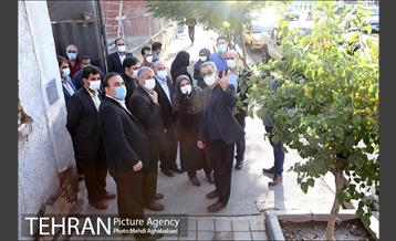 بازدید مدیران شهری از بوستان سازور 15