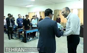 بازدید دکتر حسینی مکارم سرپرست شهرداری تهران از دبیرستان همت 17
