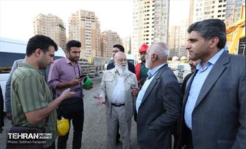 بازدید اعضای شوراهای شهر مراکز استان‌ها از کارگاه خط ۱۰ مترو تهران 3