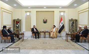 دیدار علیرضا زاکانی با سید عمار حکیم