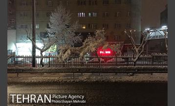 صبح برفی تهران 27