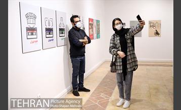 بازدید احمد مسجد جامعی از نمایشگاه تهران از منظر هنرمندان 14