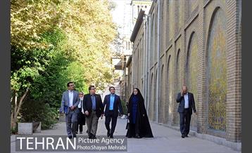 بازدید شهردار مونترال از کاخ گلستان 17