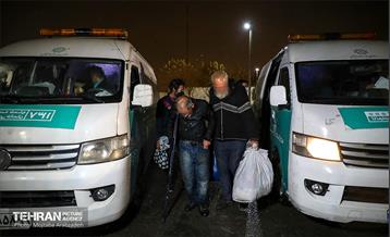 طرح ساماندهی بی خانمان ها و گرمخانه ها 20