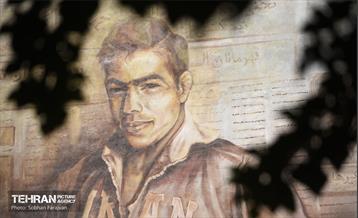 آیین رونمایی از دیوارنگاره جهان پهلوان تختی 5