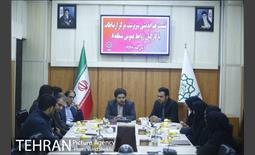 بازدید سرپرست مرکز ارتباطات از شهرداری منطقه 8 1