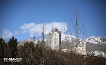 کیفیت هوای تهران در وضعیت پاک 19