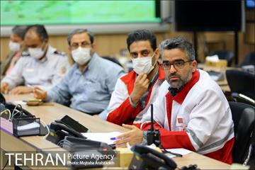 جلسه اضطراری سازمان مدیریت بحران شهر تهران جهت زلزله دماوند 6