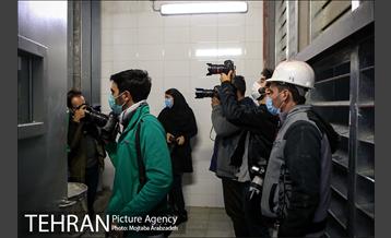 بازدید عکاسان خبری از ایستگاه مترو برج میلاد 8