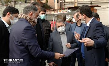 بازدید شهرداران منطقه 2 و 5 از دره فرحزاد