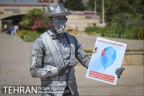 روز جهانی دوچرخه سواری با حضور توان یابان در بزرگترین بوستان ترافیک تهران 18