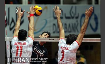 دیدارپارسه تهران و شهرداری ارومیه در لیگ برتر والیبال