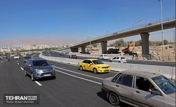 آیین افتتاح دسترسی شمال به جنوب بزرگراه آیت‌الله سعیدی 10