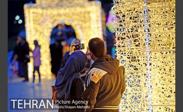 جشن نور در بوستان ملت 5