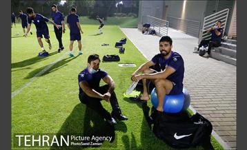 برگزاری تمرین تیم استقلال 4