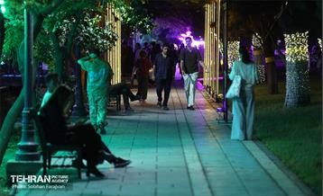 «جشن نور تهران» در بلوار کشاورز 4