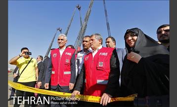 بازدید شهردار از امکانات و تجهیزات جدید سازمان آتش نشانی 10