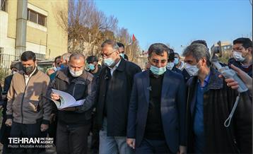 بازدید شهردار تهران از منطقه 17