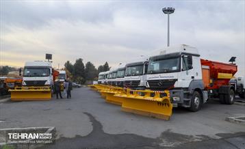 طرح زمستانه مشترک پلیس راهور و شهرداری تهران 11