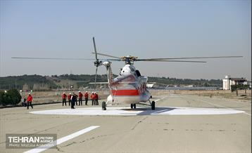 حضور شهردار در تمرین مشترک امداد هوایی تهران 2