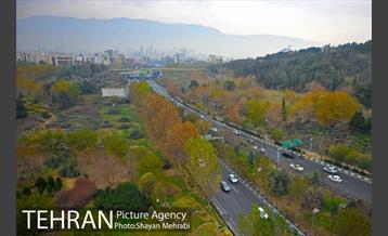 پاییز منطقه گردشگری اراضی عباس آباد 5