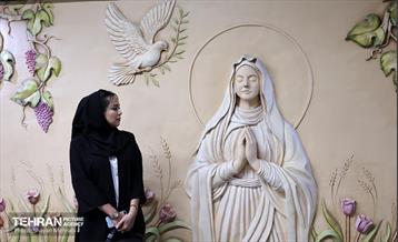 بازدید نمایندگان رسانه‌های خارجی از مترو مریم مقدس(س)  4