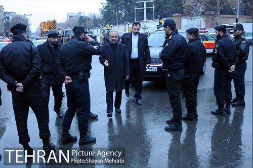 حضور مسوولان در حادثه پلاسکو 5