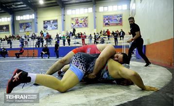 مسابقات کشتی آزاد شهرداری تهران 12