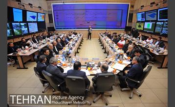 جلسه شورای هماهنگی ستاد مدیریت بحران با حضور دکتر نجفی شهردار تهران 3