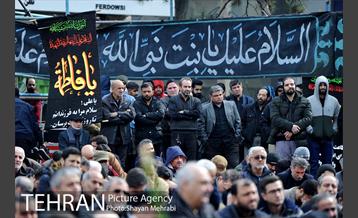 عزاداری شهادت حضرت زهرا(س) در میدان فاطمی  5