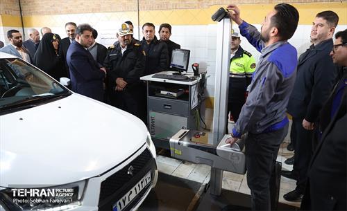 آیین رونمایی از تجهیزات نوین معاینه فنی شهرداری تهران 5