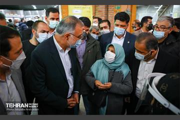 بازدید شهردار تهران از فروشگاه شهروند و میادین میوه تره بار 10