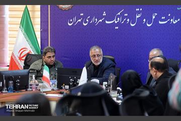 نشست شهردار تهران با معاون حمل و نقل و ترافیک شهرداری 3