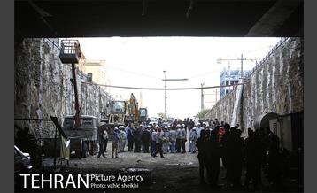 مراسم اتصال جبهه های حفاری شمالی و جنوبی تونل زیر گذر استادمعین 23