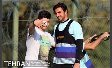 تمرین تیم فوتبال استقلال تهران 1