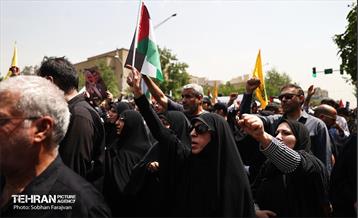 تشییع پیکر شهید اسماعیل هنیه 14