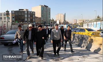 بازدید عضو شورا از پروژه‌های عمرانی شهری 36