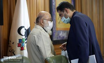 مراسم تودیع پیروز حناچی، شهردار سابق تهران در صحن شورای اسلامی  38