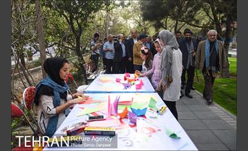 افتتاح نوروزگاه هنر در پیاده‌راه بلوار کشاورز 38