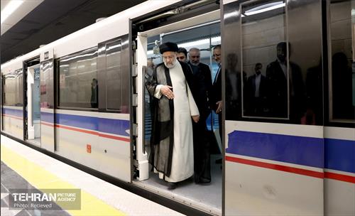 آیین افتتاح چهار ایستگاه مترو در خطوط ۶ و ۷ 9