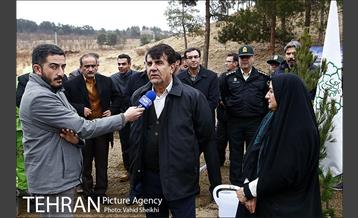 آغاز عملیات اجرایی نهضت درختکاری پردیس گردشگری 11