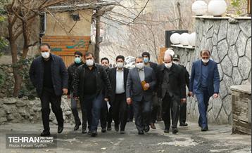 بازدید شهرداران منطقه 2 و 5 از دره فرحزاد