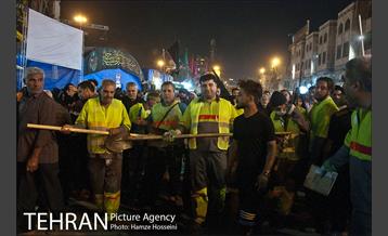 ارائه خدمات نیرو های خادم الحسین (ع) در کربلا 17