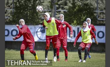 تمرین تیم ملى فوتبال بانوان 6