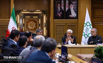 نشست صمیمانه شهردار تهران با معاون اول رئیس‌جمهور