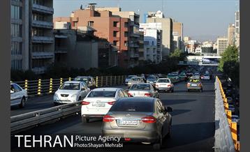 بازگشایی نیمه جنوبی پل کریمخان 11