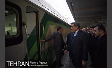 بازدید شهردار تهران از مترو خط 5 2
