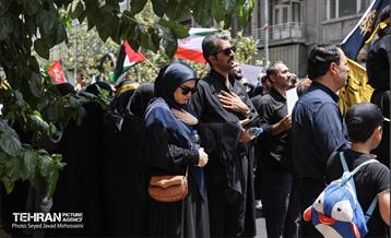 دسته عزاداران دانشگاه تهران در تاسوعای حسینی 12